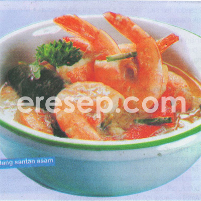 Udang Santan Asam Udang Santan Asam