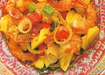 Udang Tumis Nanas