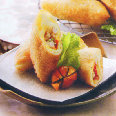 Roti Goreng Kentang Isi Ayam Roti Goreng Kentang Isi Ayam