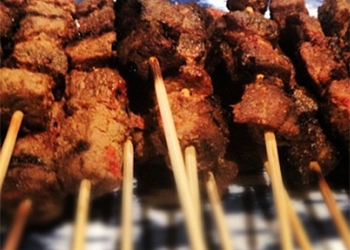 Sate Goreng Bumbu Padang