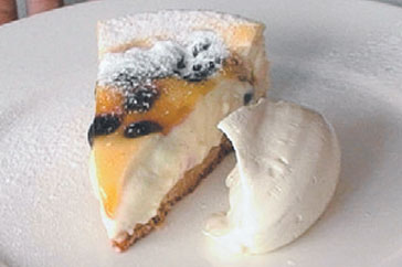 Cheesecake Blueberry Dan Kelapa Cheesecake Blueberry Dan Kelapa