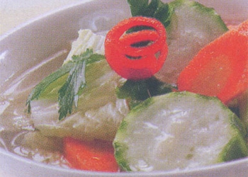 Sayur Oyong Kuah Ceker Ayam