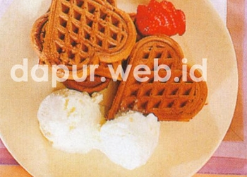 Wafel Kering Cokelat