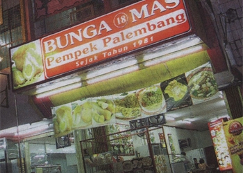 Bunga mas Pempek Palembang