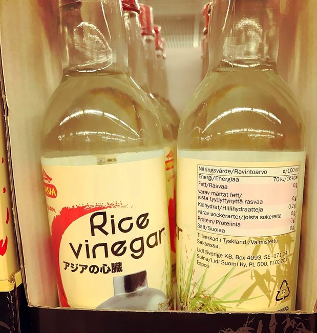 Cuka Beras (Rice vinegar)