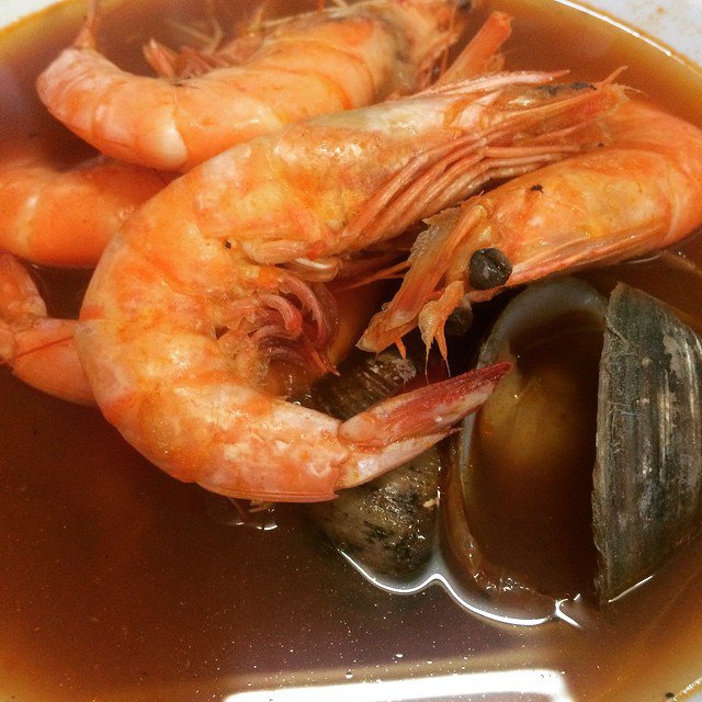 Kaldu udang jernih