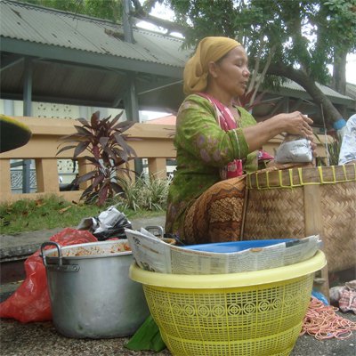 Nasi (Sego) Boran yang khas dari Lamongan